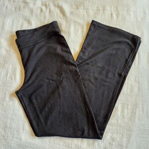 Fishers Finery women's size XL black full length pull on ponte pants EUC